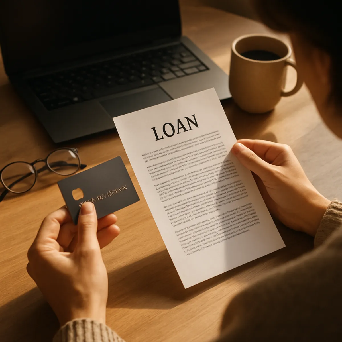 Credit card vs. personal loan